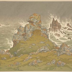 Henri Rivière Lith. 71 - La Tempête, 1902 - La Féérie des Heures