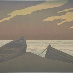 Henri Rivière Lith. 285B - Le Soir, 1906 - La Féérie des Heures