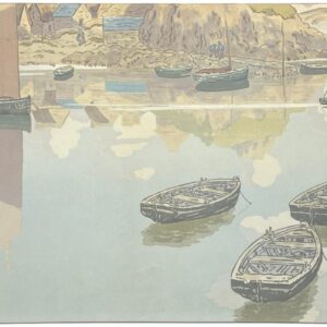 Henri Rivière Lith. 67 - Les Reflets, 1901 - La Féérie des Heures