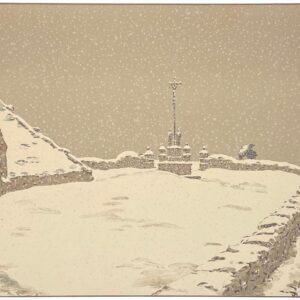 Henri Rivière Lith. 75 - La Neige, 1902 - La Féérie des Heures