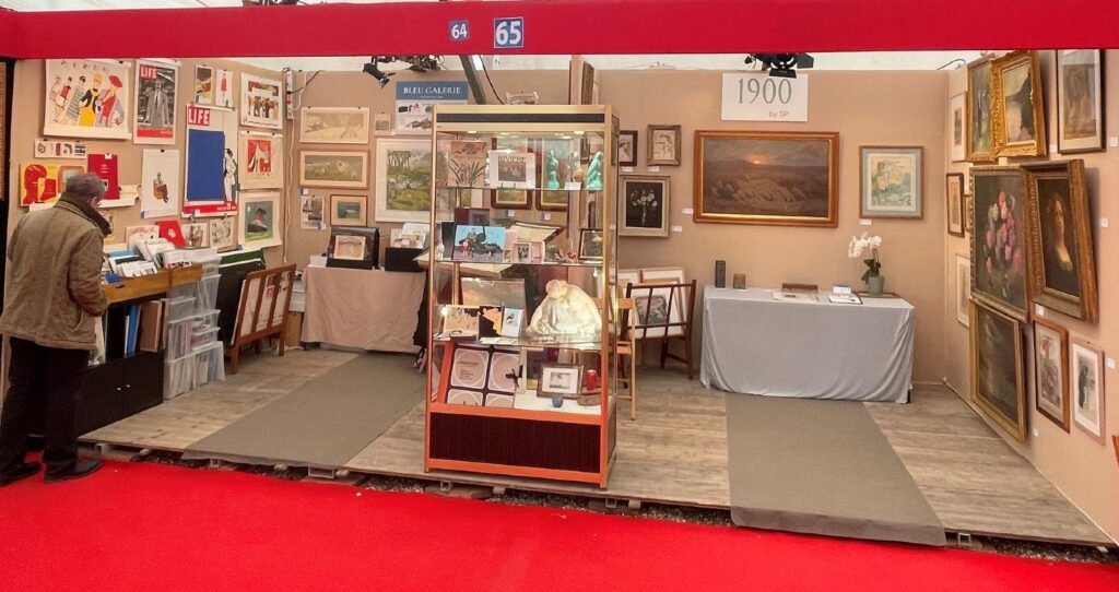 Bleu Galerie à la foire internationale de chatou