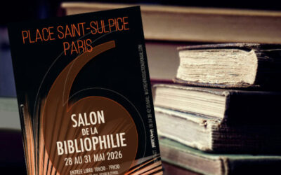 Mai 2026 : Rendez-vous à Saint-Sulpice : BLEU GALERIE au Salon de la bibliophilie