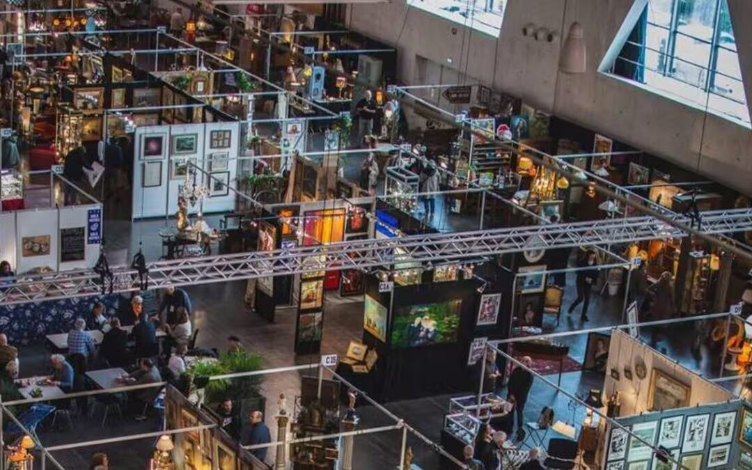 Henri Rivière et la Bretagne : BLEU GALERIE au salon des antiquaires de Quimper
